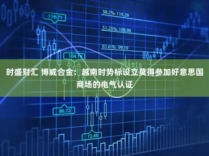 时盛财汇 博威合金：越南时势标设立莫得参加好意思国商场的电气认证