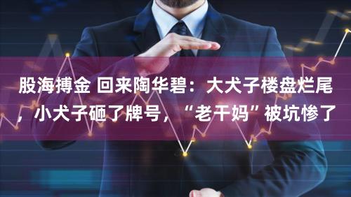 股海搏金 回来陶华碧：大犬子楼盘烂尾，小犬子砸了牌号，“老干妈”被坑惨了