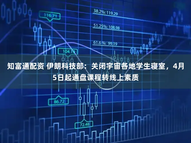 知富通配资 伊朗科技部:关闭宇宙各地学生寝室,4月5日起通盘课程转线上素质